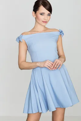 Produktbild von Lenitif Minikleid für Frauen Teratu himmelblau XL