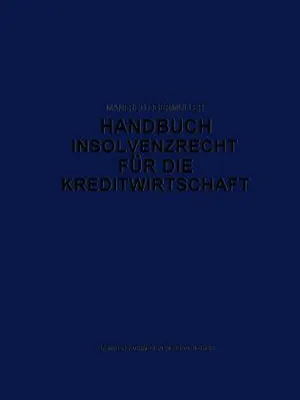 Obrázek produktu pro Handbuch Insolvenzrecht für die Kreditwirtschaft