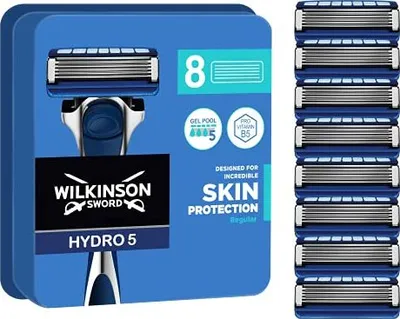 Zdjęcie produktu dla Wilkinson Sword Hydro 5 Skin Protection 8 żyletek (letterboxable) N