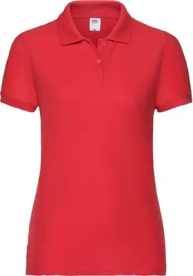 Produktbild von Poloshirt für Damen Damen-Fit 65/35 Polo - Rot, XL