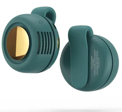 Produktbild von Tragbarer Clip-Ventilator, USB-wiederaufladbar, Mini-Clip-Ventilator für Nacken und Taille, verstellbarer Luftkühler