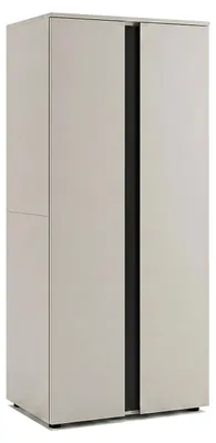 Produktbild von Amara Kleiderschrank 2-türig (B/H/T: 79x184x52 cm) in Kaschmir