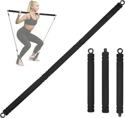 Produktbild von Pilates-Stabilaufleger - Fitnessbar - Sportgerät - Pilates - Elastisches Trainingsgerät - Gym - Sportausrüstung - Fitness-Trainingsstab