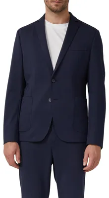 Productafbeelding van s.Oliver 2134157.5955.56, Heren, Volwassen, Slim fit, Knoopsluiting, Blauw