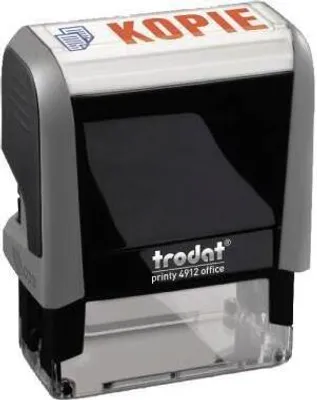 Immagine prodotto di trodat Textstempel Printy 4912 KOPIE 47x10mm blau/rot