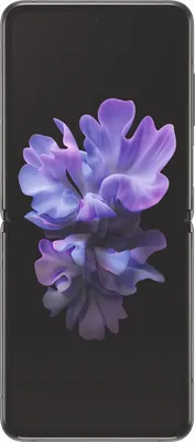 Produktbild von Deutsche Telekom Samsung Galaxy Z Flip 5G 256 GB Smartphone - 17 cm (6,7 Zoll) Dynamischer AMOLED-Display 1080 x 2636 - Kryo 585Single-Core 3,09 GHz + Kryo 585 Triple-Core 2,40 GHz + Kryo 585 Quad-Core 1,80 GHz - 8 GB RAM - Android 10 - 5G - Grau - Bar - 2 SIM Support - Deutsche Telekom - Front Camera: 10 Megapixel - Rear Camera: 12 Megapixel / 12 Megapixel - 3300 mAh Akku - Near Field Kommunikation