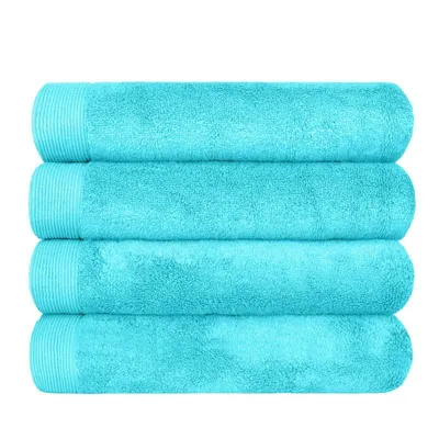 Obrázek produktu pro SCANquilt ručník MODAL SOFT tyrkysová 75% bavlna 25% modal 50 x 100 cm