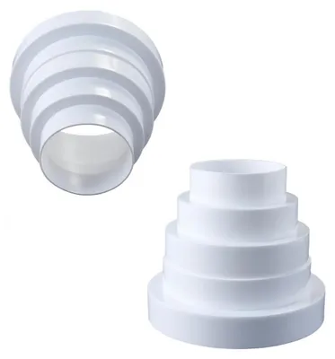 Reduzierverbindung 80-150 mm für Lüftungsrohre