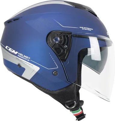 Produktbild von Jet Helm CGM 126G IPER CITY Satiniertes Silberblau größe S