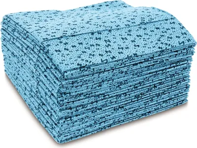 Produktbild von Polytex® Nasswischtücher Blau 40 cm x 42 cm 12 x 35 Stück/Packung