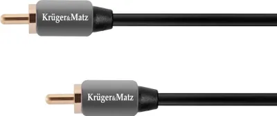 Obrázek produktu pro Kruger&Matz Vysoce kvalitní 100 cm kabel RCA s pozlacenými konektory
