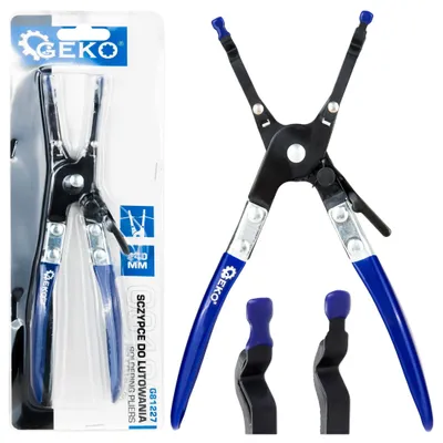Obrázek produktu pro Kleště na svařovací drát Geko, 240 mm, s aretací a pomocnou rukojetí