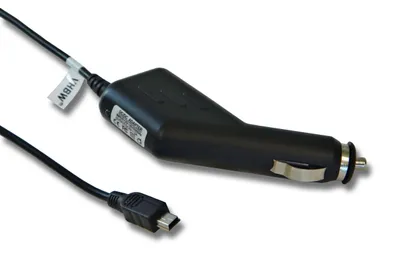 Produktbild von KFZ-LADEKABEL AUTOLADEKABEL für Navigationsgeräte mit Mini-USB-Anschluss mit Integriertem TMC-Empfänger für Garmin Zumo 340, 340LM, 390, 390LM, 590