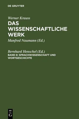 Produktbild von Sprachwissenschaft und Wortgeschichte