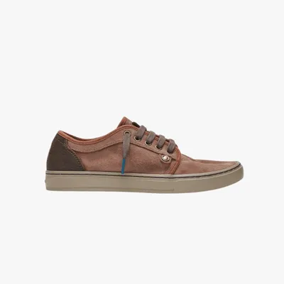 Produktbild von Satorisan - Casual Sneaker Herren und Damen - Heisei Suede - Farbe Chestnut - Größe 47