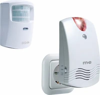 Zdjęcie produktu dla Bezprzewodowy detektor przejścia M-E Dgf-100 Set Zasięg do 50