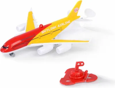Produktbild von Dickie Toys Sky Flyer, batteriebetriebener Deckenflieger, Flugzeug, Spielzeug, Kinder, 203342014