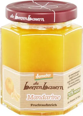 Image de Pâte à tartiner aux fruits - Mandarine 200g