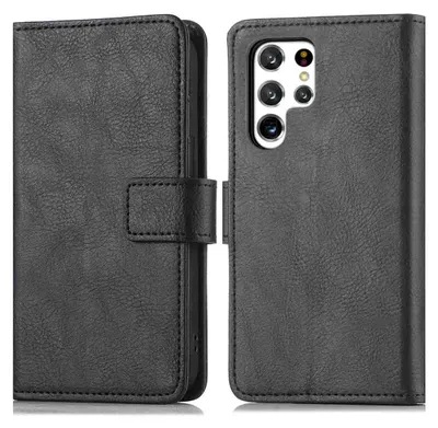 Imagen del producto de Funda Tipo Libro de Lujo para Samsung Galaxy S22 Ultra -