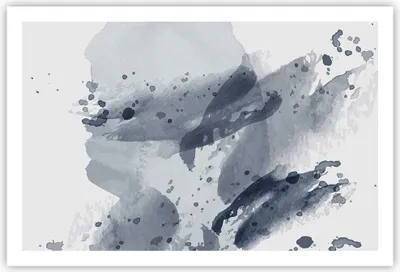 Produktbild von Poster - Poster ohne Rahmen - Abstraktion Blau Minimalismus - 91,5x61 cm - Wand Bild - Wanddeko - Wandbilder - Kunstposter - Wandposter - Bilder - Kunstdruck - Wanddekoration - P2XAA91x61-4941