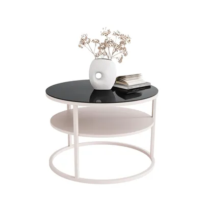 Produktbild von Couchtisch CIRI GLAS KASCHMIR mit Ablage