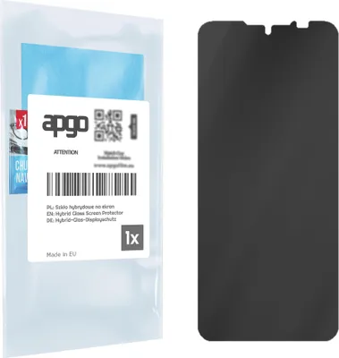 Produktbild von apgo Displayschutzglas Anti-Spähen Schutzglas für Nokia C20 - Blickschutzglas Bildschirmschutz, 7H Hybrid Schutzglas mit Keramikbeschichtung [Matt, Full Glue, Anti-Spy]