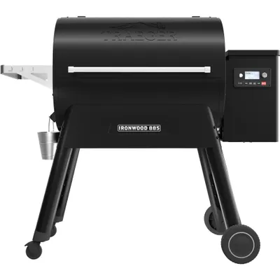 Produktbild von Traeger Ironwood 885 Pelletgrill Schwarz mit WiFIRE® und D2® Direct-Drive