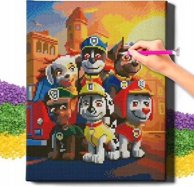 Image de Oh Art ! Kit de peinture diamant 5D avec cadre 30 x 40 cm