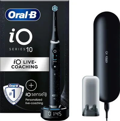 Obrázek produktu pro Oral-B iO Series 10 Cosmic Black magnetický kartáček