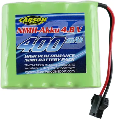 Immagine prodotto di batteria NiMH da 4,8V/400mAh: 500907339 JST