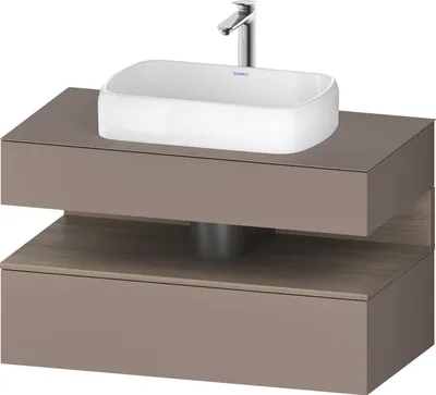 Produktbild von DURAVIT QA4731035430010 QTG KWTU WH Ek. 1000x550x600 bs. Mt.