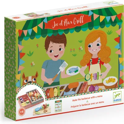 Immagine prodotto di Gioco Joe & Max fanno il barbecue, Djeco