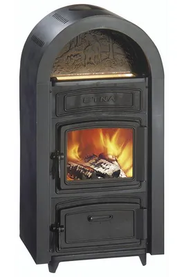 Produktbild von Kaminofen / Werkstattofen Wamsler Hüttenofen Etna Guss schwarz 9 kW