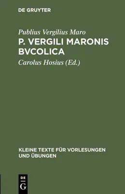 Produktbild von P. Vergili Maronis Bvcolica