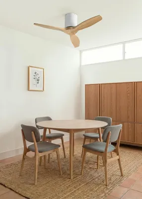 Produktbild von WIND CALM - Leiser Deckenventilator 40W mit technischen ABS-Blättern in verschiedenen Größen