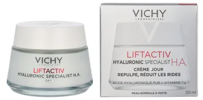 Produktbild von Vichy Liftactiv Supreme, Frauen, Mischhaut, normale Haut, Gesicht, Anti-Aging, Anti-Falten, Kräftigend, Glättend, Topf, AQUA / WATER - GLYCERIN - DIMETHICONE - RHAMNOSE - ISOHEXADECANE - ALCOHOL DENAT. - PROPANEDIOL -...