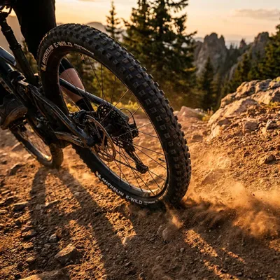Produktbild von Michelin E-Wild Rear Performance Line 65-622 (29x2.60) Schwarz - E-MTB Faltre....