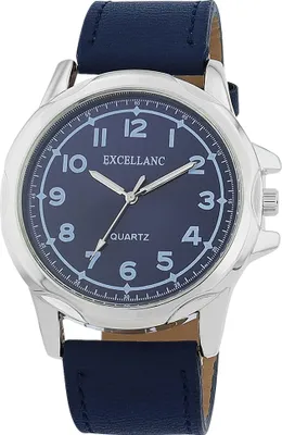 Produktbild von Excellanc Herrenuhr, Kunstlederionsarmband, verschiedene Farben