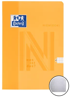 Immagine prodotto di Quaderno a tema Oxford A5 60k a quadretti tedesco