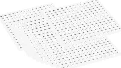 Produktbild von Plus Plus Bauplatten 12 Stück Farbe weiß Konstruktionsmaterial Bausteine