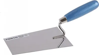 Produktbild von Maurerkelle 180mm Edelstahl-Kelle mit lackiertem Holzgriff für Putz und Mauerwerk