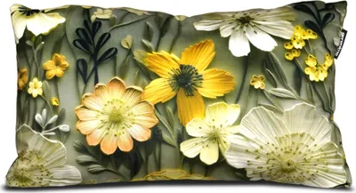 Zdjęcie produktu dla Geronimo | Poduszka dekoracyjna - 50x30 cm - Kolorowa - Zdejmowana poszewka - Można prać w pralce - Nadruk sublimacyjny - Antyalergiczna