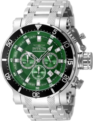 Produktbild von Invicta Coalition Forces 49092 Herren Uhr - Quartz Bewegung - Edelstahl mit Grüner Zifferblatt - 52 mm