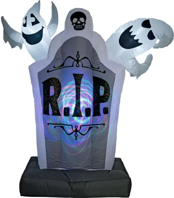 Obrázek produktu pro EUROPALMS Halloweenská nafukovací figurka, náhrobek, 183 cm