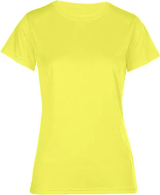 Image de Promodoro 3521 | T-shirt de sport performance femme +protection UV - Couleur : Safety Yellow - Taille : L