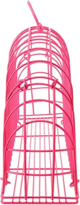 Produktbild von Wiederverwendbarer Katzenbadekäfig aus Edelstahl in Rosa, kratz- und verschleißfest, zum Baden von Katzen und Kätzchen