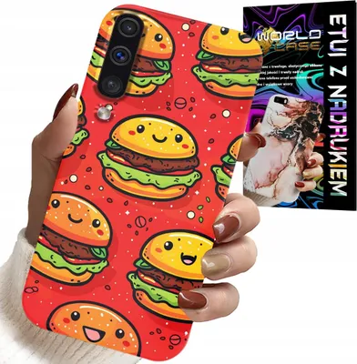 Obrázek produktu pro Pouzdro Pro Samsung A50 / A30S - Sweet Smiling Burgers Cover
