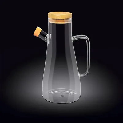 Produktbild von Wilmax Ölflasche 900 ml Glas mit Ausgießer und Filter WL-888958/A
