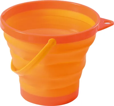 Produktbild von EDUPLAY 160188 Faltbarer Eimer 2,5 Liter, Ø 23 cm (Farbe zufällig, 1 Stück)