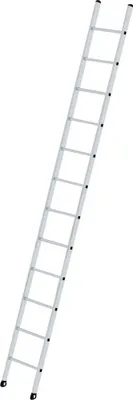 Produktbild von Günzburger Steigtechnik Sprossen-Anlegeleiter mit Standard-Traverse 12 Sprossen - 010112
